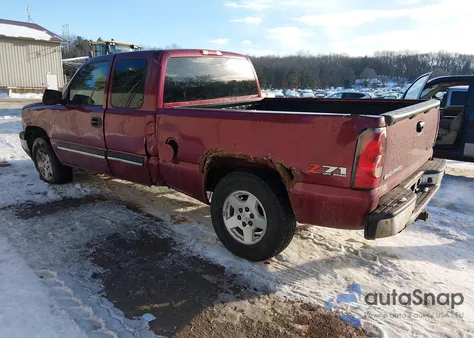2005 Chevrolet Silverado 1500 Z71 из США, поврежденный, VIN 1GCEK19ZX5Z232146